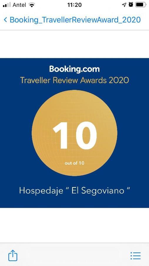 Hospedaje “ El Segoviano “ Carmelo Exterior foto